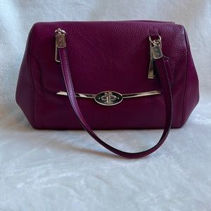 Plum Coach Shoulder/crossbody